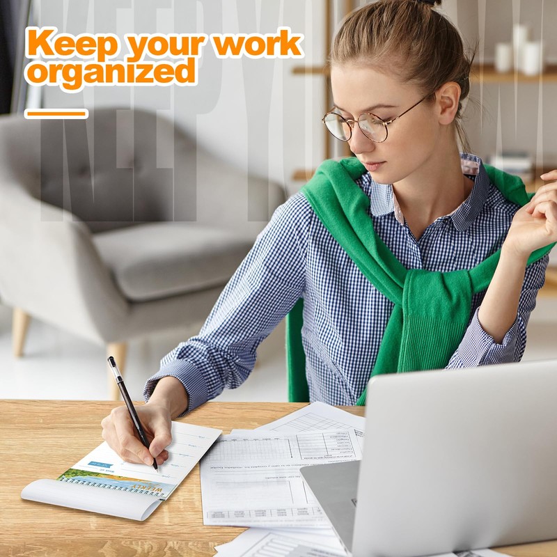 Weekly Planner Notebook, To Do List Notepad with 52 Undated