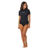 RIP CURL Womens Classic Surf Short Sleeve Rash Vest Top