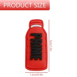 Thyonta 8 PCS Bottle Charms - Bottle Shoe Charms for Croc & Clog Shoes Shoe Decoration Shoe Decor Accessories DIY Craft Cute Sports Drink Charms for Jibbitz