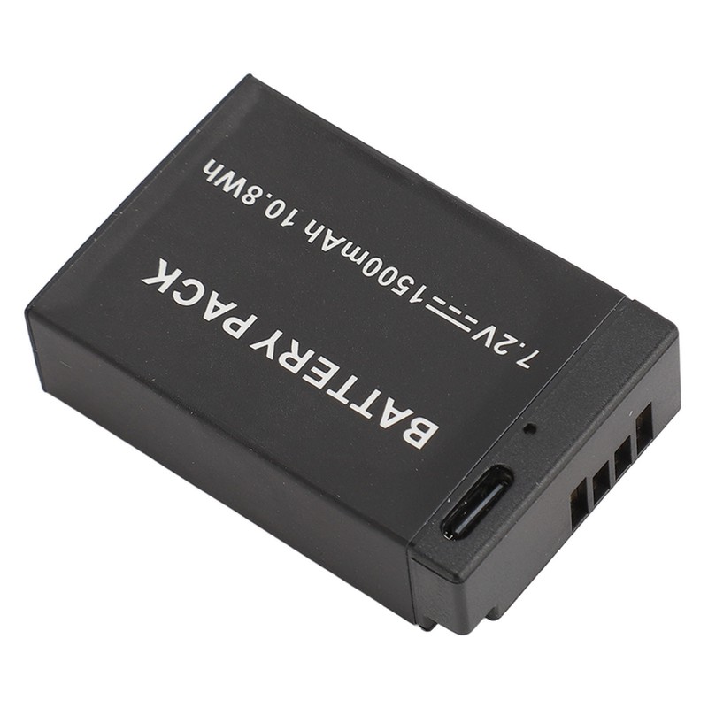 LP‑E17 Battery Pack 7.2V 1500mah Fast Charging Usb C Camera