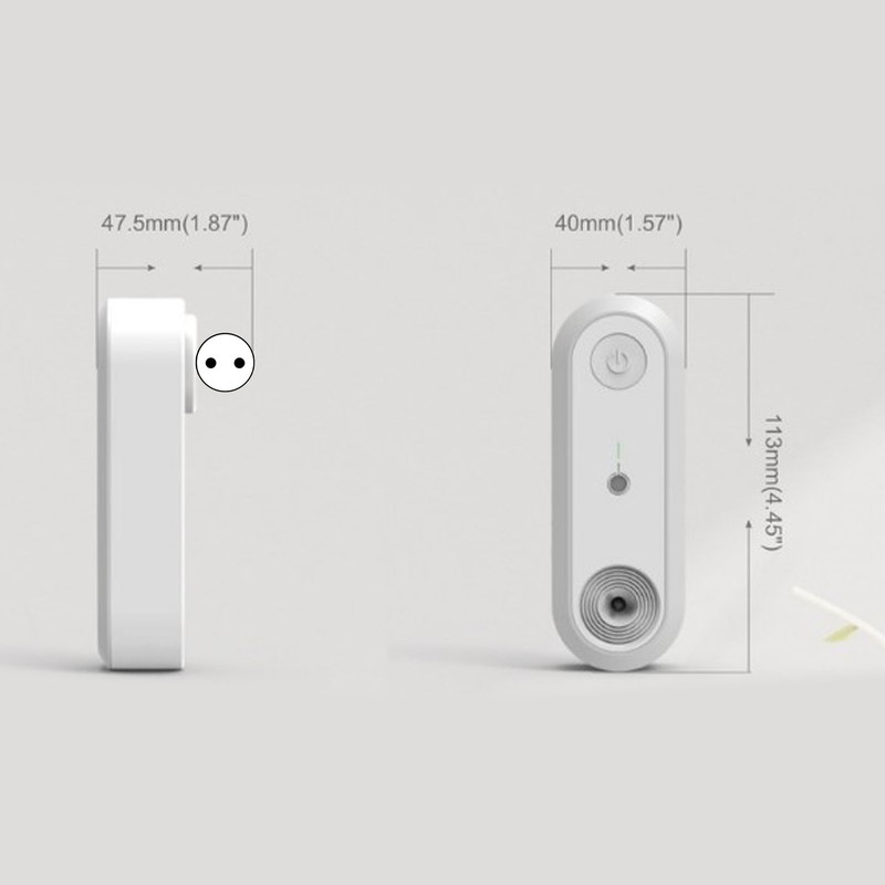 Air Purifier Night Light Small Plug in Negative Ion Generator