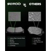 SCITOO SCITOO D1297 Rear Ceramic Brake Pads Sets Fit For