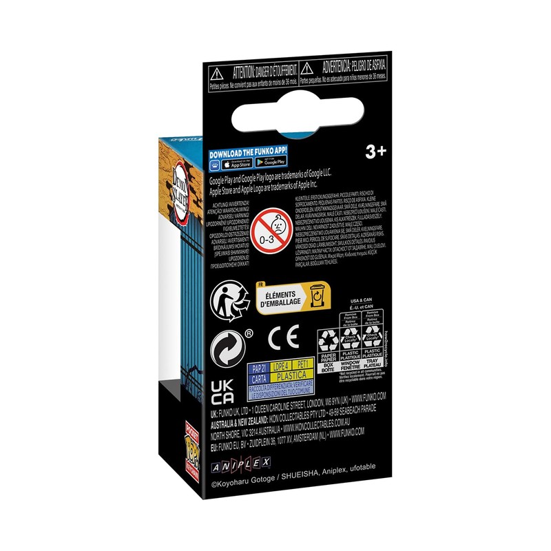 Funko Pop! Keychain: Demon Slayer - Makomo