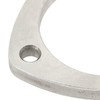 3in 3 Bolt Exhaust Flange Steel Alloy Prevent Leakage Reduce