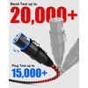 VANDESAIL XLR Kabel 10 Fuß 2er Pack Mikrofonkabel, OFC Geflochtenes