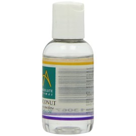 Absolute Aromas Fractionated Coconut Oil 50ml - 100% Pure, Unscented and Natural Carrier Oil - for Massage, Aromatherapy and Blending Essentials Oils - Use on Hair and Skin