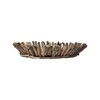 Creative Co-Op Coastal Driftwood Oval, Natural Decorative Tray