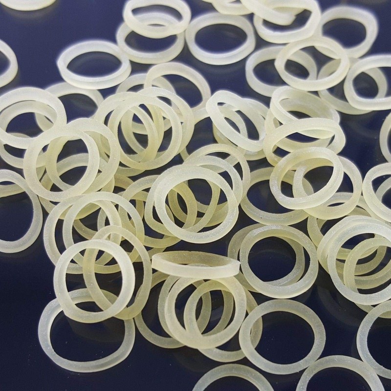 100x Dental Orthodontics Elastic Teeth Rubber Bands for Braces 5oz