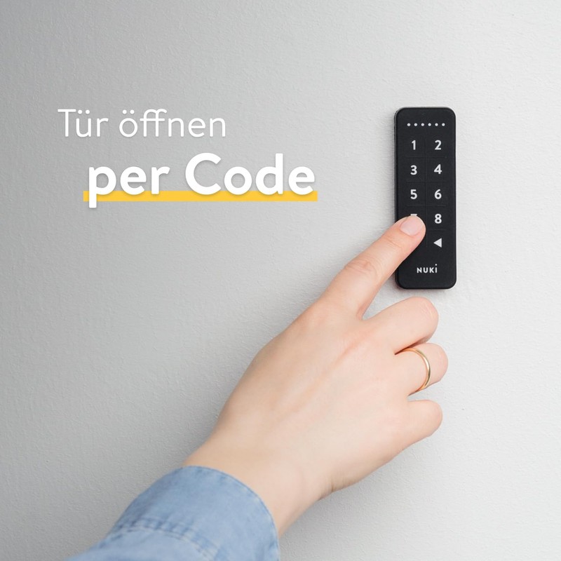 Nuki Keypad, Codeschloss für die Haustür, smarte Erweiterung für Nuki