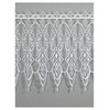 atelier alles-Spitze Meridia Fine Lace Net Curtain Made of Real