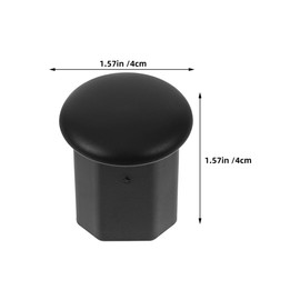 BESPORTBLE 2pcs Hockey Stick End Cap Protectors Replacement Caps for Enhanced Grip and Fits Hockey Sticks Easy to Attach