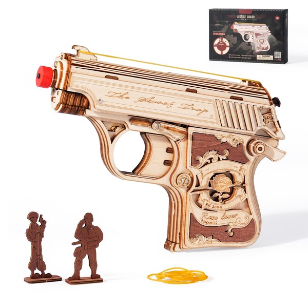 ROBOTIME 3D Wooden Puzzle Model Kits Kids DIY Toy with