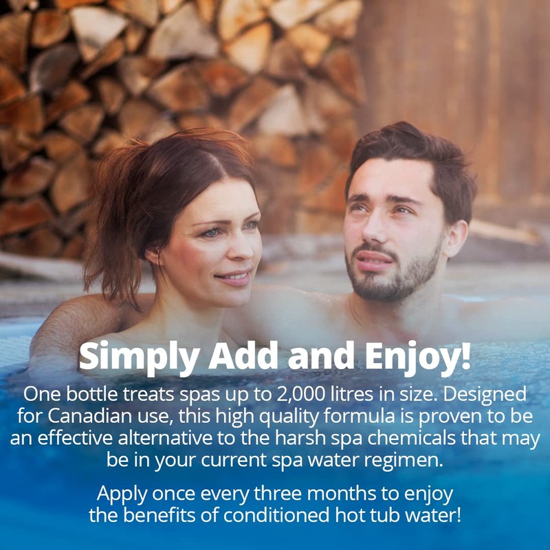 Spa Solution Original All in-One, All Natural, Enzyme Based, Non