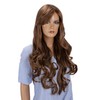CAISHA 70 cm Wig Voluminous Cosplay Theatre Show Wavy Brown