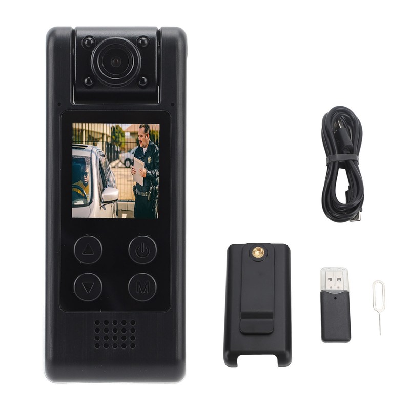 Body Worn Video Recorder 4K Ultra HD 140 Degree Wide