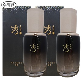 Sooryehan Jau Luxury Gin Ampoule 35ml 2pcs/Elasticity Essence/Free DJ / 수려한 자우 럭셔리 진 앰플 35ml 2개/탄력에센스/무배 dj