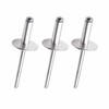 Maozaa 50 pcs 3/16" x 3/4" Large Flange Aluminum Blind