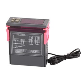 Digital Humidity Controller, Thermostat Controller, 110 V to 220 V, 10 A, 0 to 99% Humidity, Microcomputer, Hatching Machine, Control Switch, Temperature Humidity Regulator for Greenhouse, Aquariums