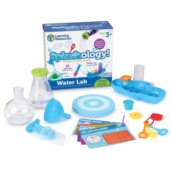 Learning Resources Learning Resources Splashology! Water Lab Science Kit, STEM