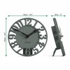 Jones Clocks® Ealing desk clock | Mini skeleton clock |