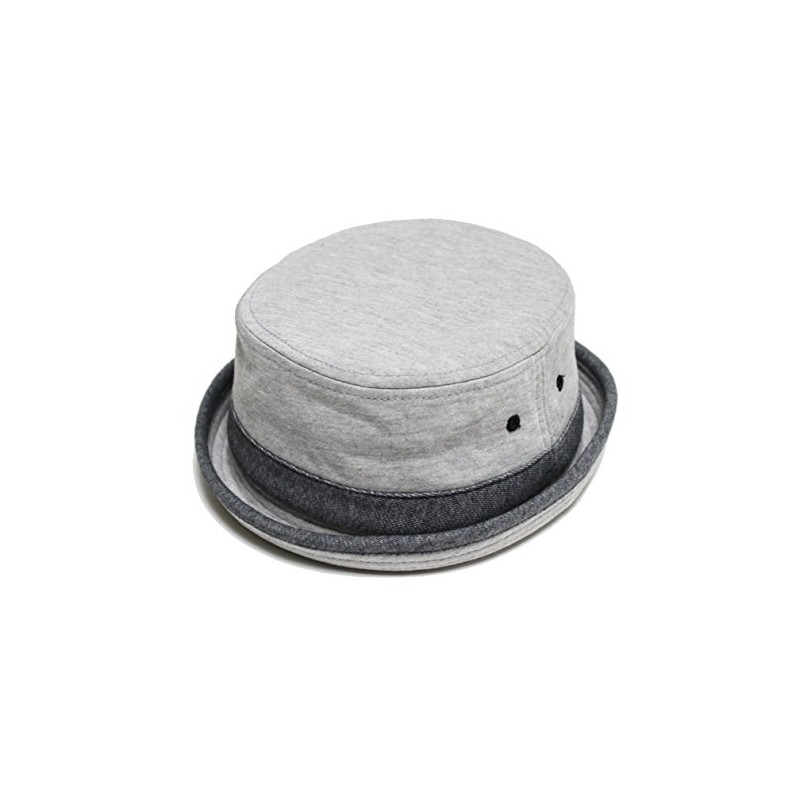 RUBEN SWEAT PORK PIE HAT, Large Sizes Available - grays