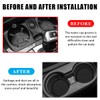 Car Cup Holder Coaster, 4PCS Universal Non-Slip Cup Holders Embedded