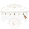 Coat Hanger Wall Mount with Shelf - Gorgeous 24" Farmhouse