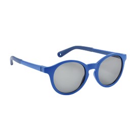 BÉABA, Mazarine Blue Sunglasses for Children 4-6 Years, 100% UV Protection - CAT 3, Side Protection, Optimal Comfort, 360° Adjustable Temples
