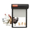 Metal Solar Powered Door for Duck Goose Farm, Automatic Chicken