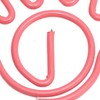 100Pcs Paper Clip Metal Hand Shaped Design Rustproof Paperclip Decoration