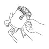Truper LL-3Q-FA, Llave universal para filtros de aceite