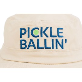 Pickleball Sun Hat - Accessory for Pickle Ball Players Tan