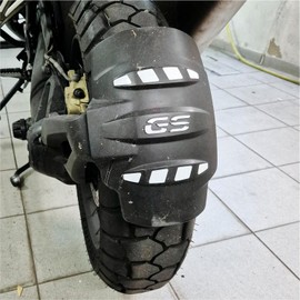 3pcs REFLECTIVE Stickers Compatible with Motottad R 1200 1250 GS Adventure REAR FENDER white