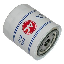Inline Tube Replacement For 1967-77 GM Oil Filter PF24 White With AC Logo, 1pc