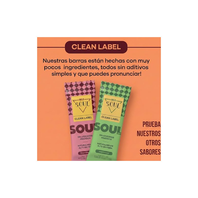 Wild Protein - Wild Soul | Barras de Frutas y