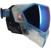 Empire EVS Paintball Mask/Goggle Clear/Blue - Blue Mirror Thermal Lens