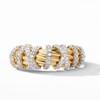 Htayekog 14K Gold Plated Fashion Simple Zircon Ring Stackable CZ