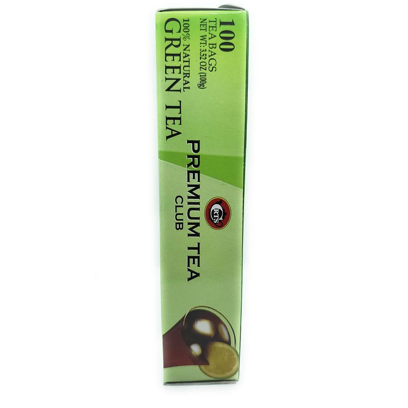 Green Tea - 100% Natural, 100 bags,(Ceylon Tea Club)
