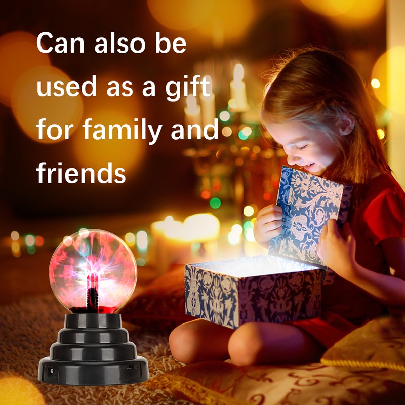 Plasma Light Ball Shape USB Night Lamp Home Desktop Ornaments
