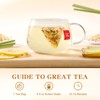 FullChea - Lemon Ginger Tea Bags, 50 Teabags - Pleasantly
