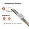 Masterwon Wire Connectors Quick Connect Terminal Block - 5-Pin Electrical