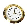 Colcolo Round Clock Insert Clock Face with Arabic Numerals Fit
