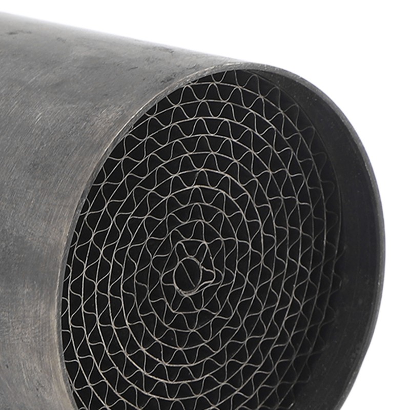 Motorcycle Exhaust Pipe Catalyst Stainless Steel Front Middle Exhaust Muffler