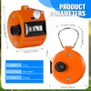 6 Pack Hand Tally Counter 4 Digit Mechanical Palm Click