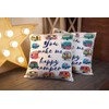 Musesh Decorative Pillow Cover 16x16 Inch, Home Pillow Cases Pack