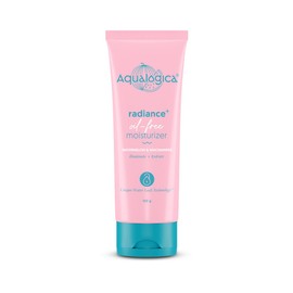 Aqualogica Radiance+ Oil Free Face Moisturizer | Watermelon & Niacinamide Infused | Helps Reduce Acne Marks | Hydrates Skin without Stickiness | 3.38 Fl Oz/100ml