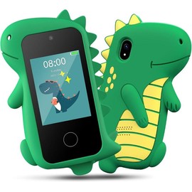 Kids Smart Phone for Toddlers & Children Ages 3-8 - Touchscreen Learning Toy with Educational Games, Perfect Gift for Birthdays, Holidays, Boys & Girls Digital:_Green