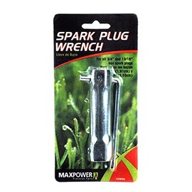 Maxpower 339066 Universal Spark Plug Wrench for 3/4 Inch Hex Short Plugs, 13/16 Inch Standard Plugs