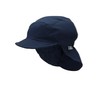Sterntaler Unisex Peaked Hat with Neck Protection, Blue (Marine 300),
