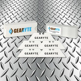 Gearyte Ceramic Utility Blade Replacements for Box Cutters and Utility Knives - Harder Than Steel Zirconia Ceramic and Razor Sharp - 5 x 10 Packs with Cases